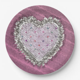 Plato De Papel Encanto de amor bueno