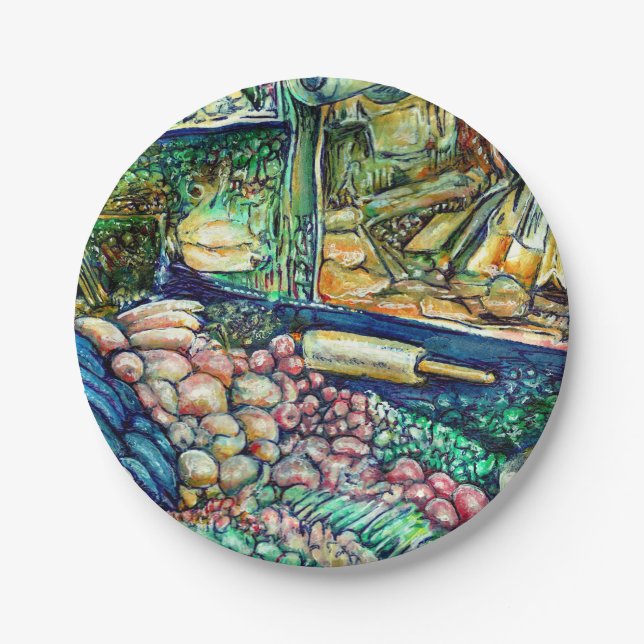 Plato De Papel Enceladus (Anverso)