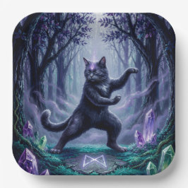 Plato De Papel EnchantedCatDance 