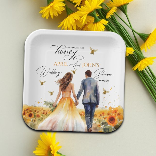 Plato De Papel Encontró Su Ducha De Matrimonio De Miel (Subido por el creador)