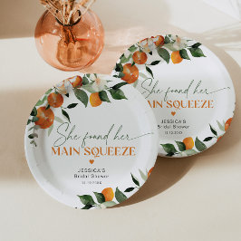 Plato De Papel Encontró su principal chiringuito cítrico