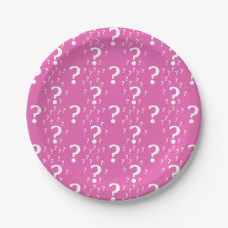 Plato De Papel enigma misterioso punto de interrogación rompecabe
