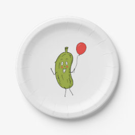 Plato De Papel Ensalada verde cortada