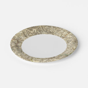 Plato De Papel Entorno Londres