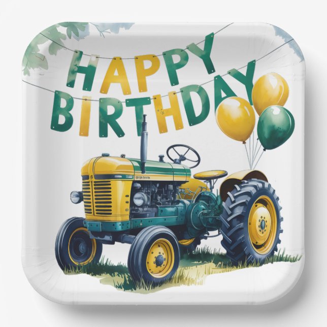 Plato De Papel Entrar en el Tractor de engranajes 3.ᵉʳ Bash (Anverso)