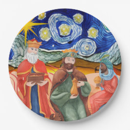 Plato De Papel Epifanía