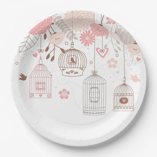 Plato De Papel Equitaciones caprichosas (Anverso)
