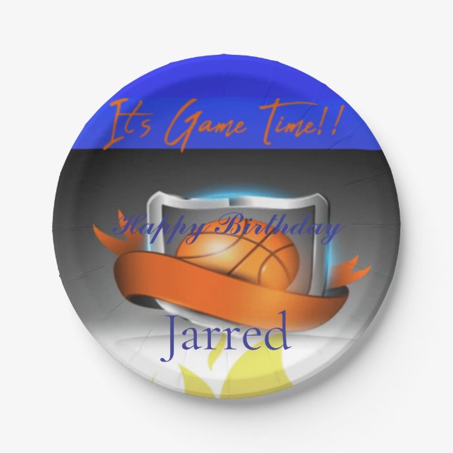 Plato De Papel Es el momento del juego (Anverso)