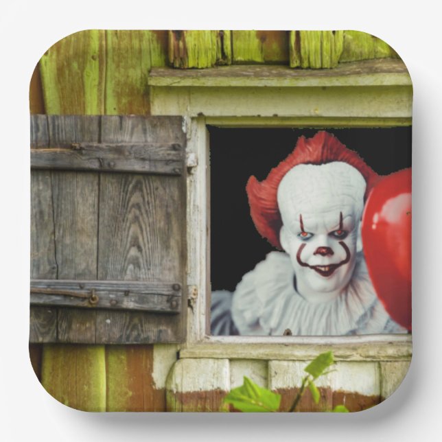 Plato De Papel Es ese payaso otra vez. (Anverso)