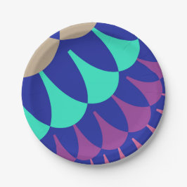 Plato De Papel Escalas de Sirenas