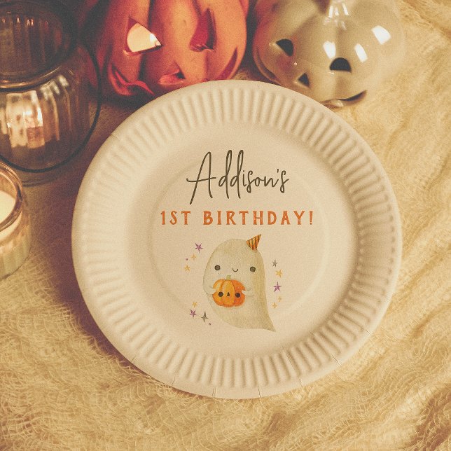 Plato De Papel Escandaloso un lindo Fiesta de cumpleaños de Hallo (Subido por el creador)