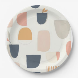 Plato De Papel Escandinavo inspirado