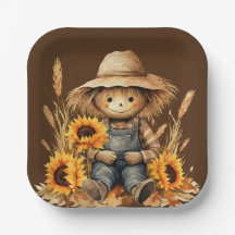 Escarecrow con girasol