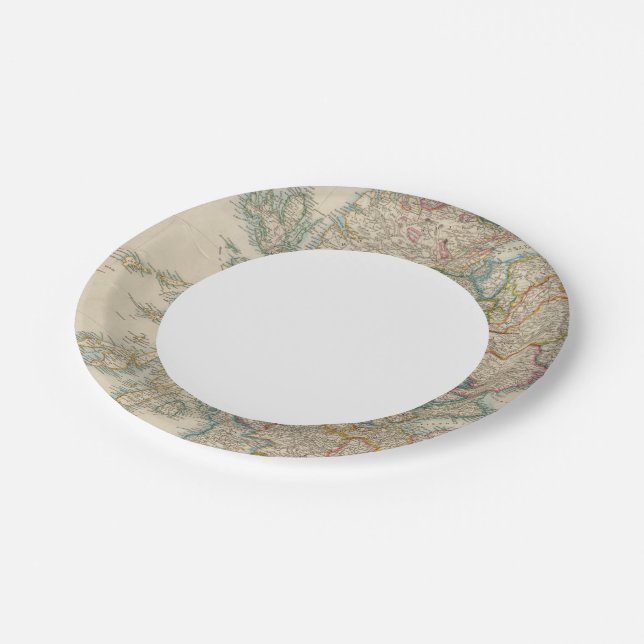 Plato De Papel Escocia 3 (Angular)