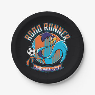 Plato De Papel Escudo del club de fútbol ROAD RUNNER™