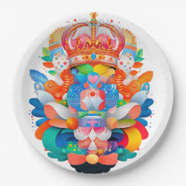 Plato De Papel Escudo heráldico máximo