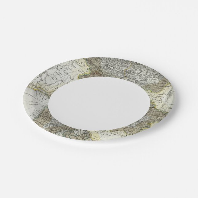 Plato De Papel Eslovenia, Croacia (Angular)