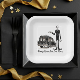 Plato De Papel Espacio para uno más