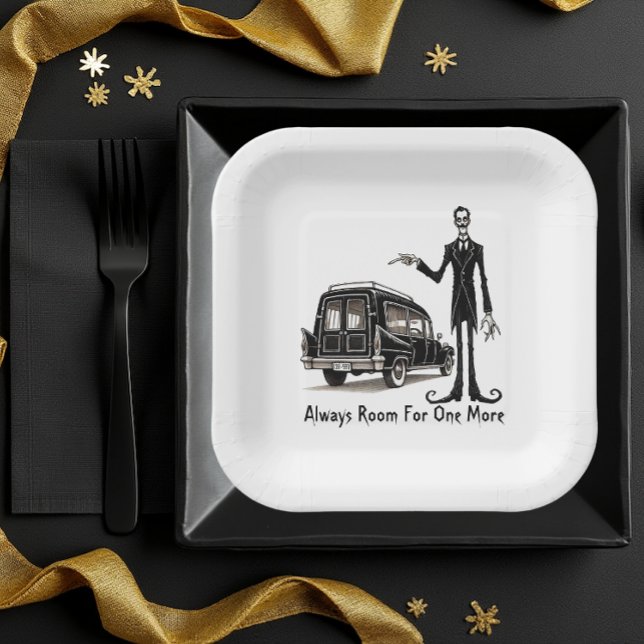 Plato De Papel Espacio para uno más (Party in style.)