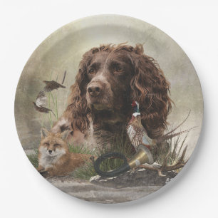 Plato De Papel Español alemán, Wachtelhund