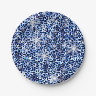 Plato De Papel Esparroquias de queso azul