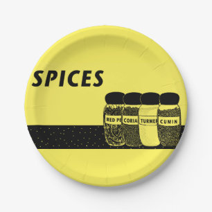 Plato De Papel Especias
