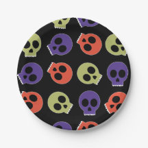 Espectaculares cráneos Feliz Halloween