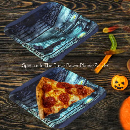 Plato De Papel Espectador En Los Pasos