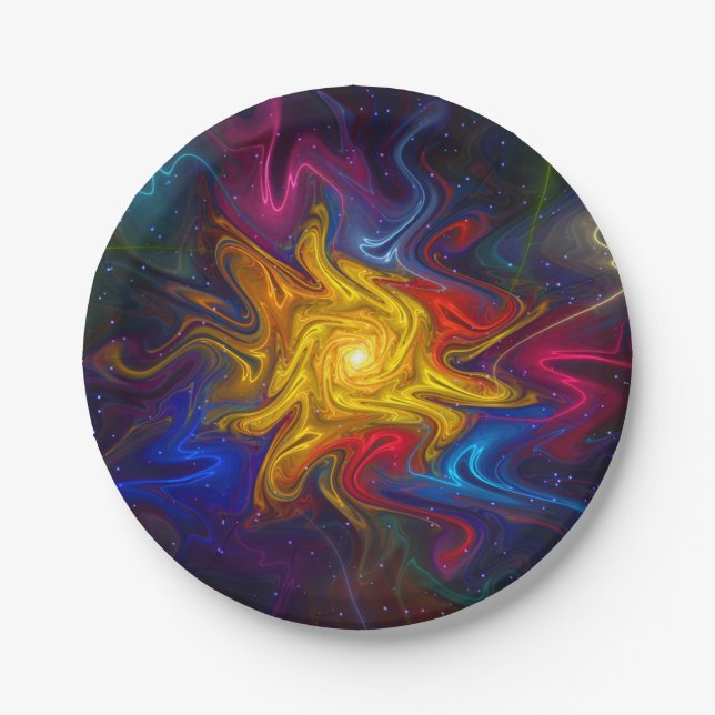 Plato De Papel Espectro solar (Anverso)