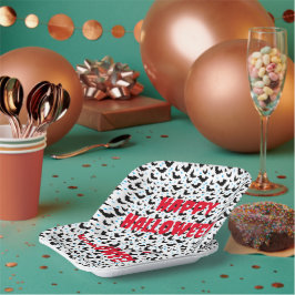 Plato De Papel Espléndida placa de papel diseñada para murciélago