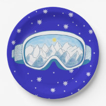 Esquiar Goggles, danza de copas de nieve