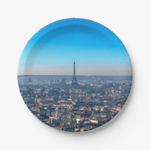Plato De Papel Esquina de París