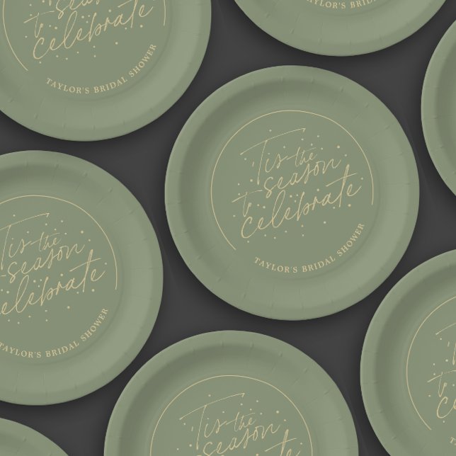 Plato De Papel Esta es la ducha de invierno de Green Moss (Subido por el creador)