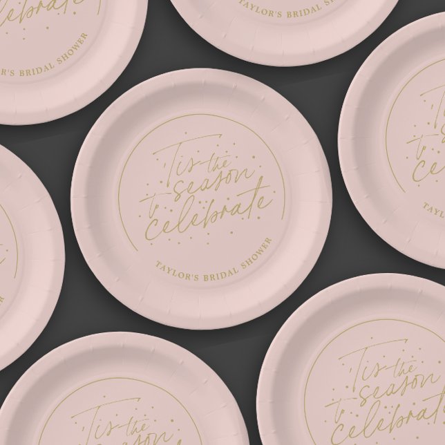 Plato De Papel Esta es la ducha de novias de invierno de temporad (Subido por el creador)