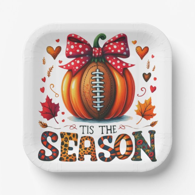 Plato De Papel Esta es la temporada (Anverso)