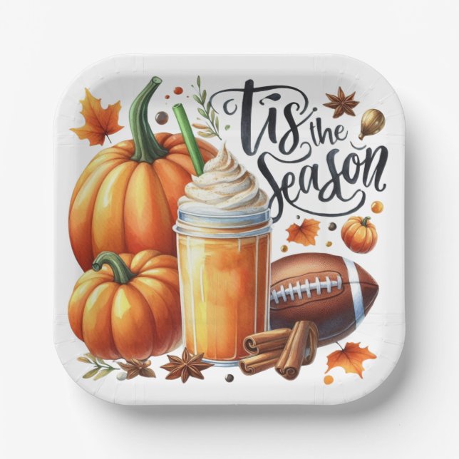 Plato De Papel Esta es la temporada (Anverso)