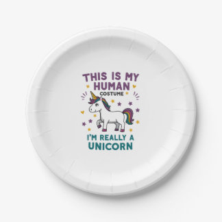 Plato De Papel Esta Es Mi Disfraz De Humano Realmente Soy Una Cam