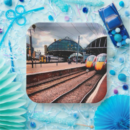 Plato De Papel Estación de tren de Newcastle