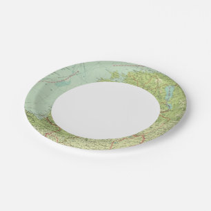 Plato De Papel Estados bálticos y Prusia Oriental