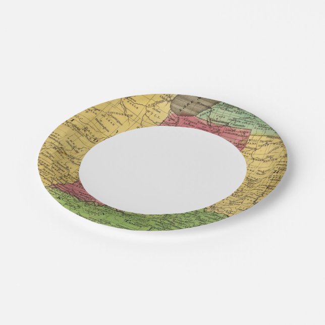 Plato De Papel Estados occidentales 2 (Angular)