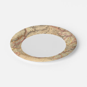 Plato De Papel Estados Unidos de América 12