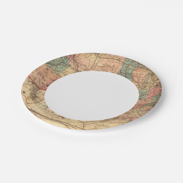 Plato De Papel Estados Unidos de América 8 (Angular)