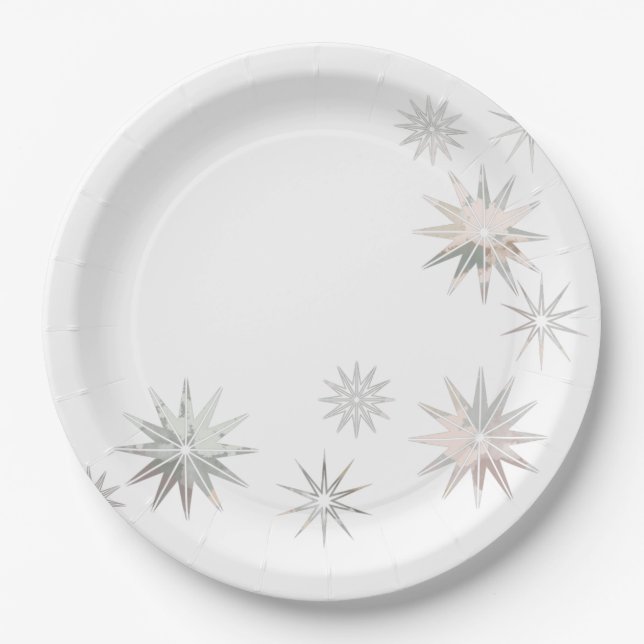 Plato De Papel Estallido estelar (Anverso)