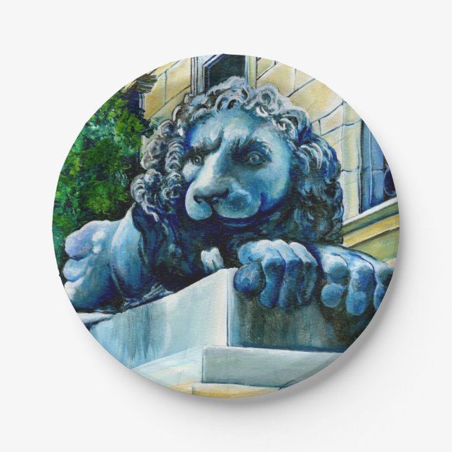 Plato De Papel Esteamed Feline (Anverso)