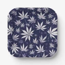 Plato De Papel Estilo de color negro diseño estilo moda 🍁