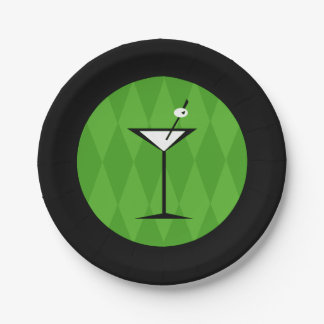 Plato De Papel {Estilo de época} Martini