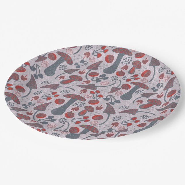 Plato De Papel Estilo de patrón de caída único (Angular)