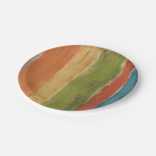 Plato De Papel Estratos del Mesa I