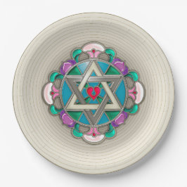 Plato De Papel Estrella