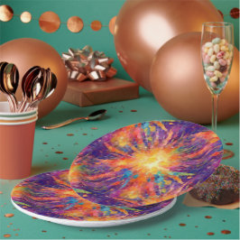 Plato De Papel Estrella explosiva